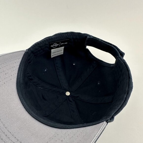 Hard Rock Cafe Orlando Dad Hat USA Flag 100% Cotton Adjustable Strap Back Cap - Picture 7 of 10